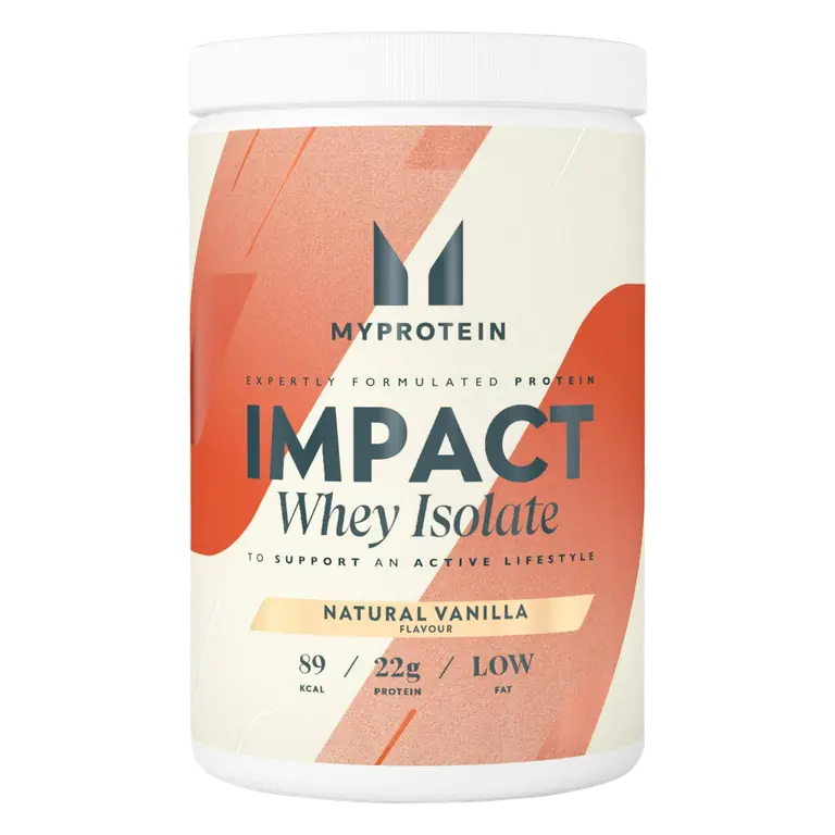 Myprotein Impact Whey Isolate Natural Vanilla Flavour 480g