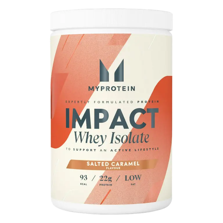 Myprotein Impact Whey Isolate Salted Caramel Flavour 480g