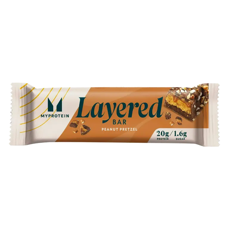 Myprotein Layered Chocolate Peanut Pretzel Flavour 60g
