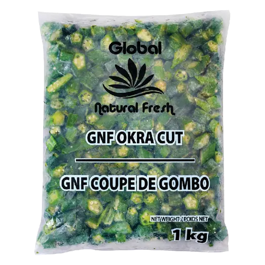 Okra Cut Frozen Vegetable