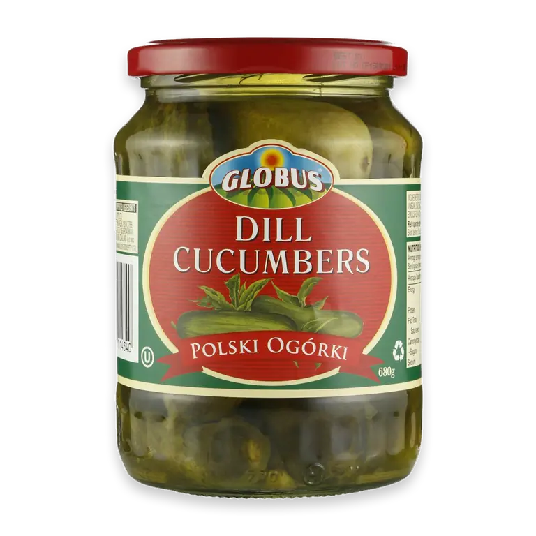 Pickled Dill Cucumbers Polish