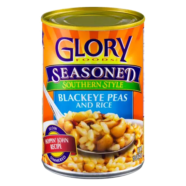 Seasoned Southern Style Blackeye Peas with Rice