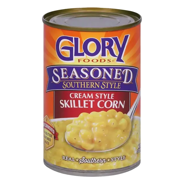 Skillet Corn, Cream Style, Seasoned, Southern Style