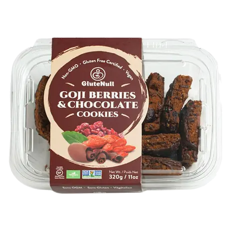 Gluten-Free Cookies Goji Berries & Chocolate 320 g