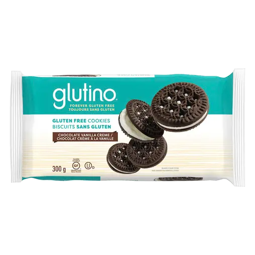 Gluten-Free Cookies Chocolate Vanilla Creme 300 g