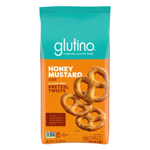 Gluten Free Honey Mustard Pretzel Twists