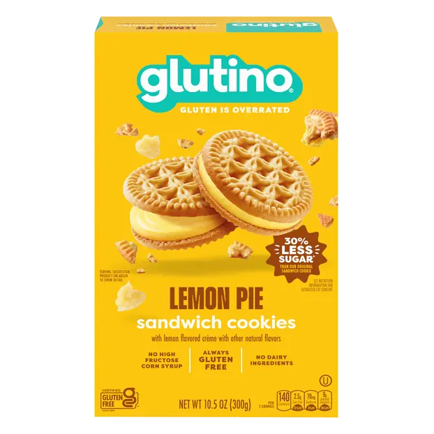 Gluten Free Lemon Pie Sandwich Cookies