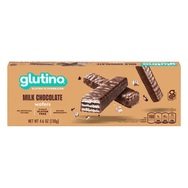 Gluten Free Milk Chocolate Wafer Cookies