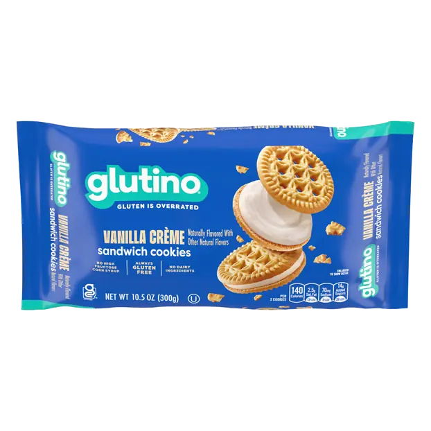 Gluten Free Vanilla Creme Sandwich Cookies