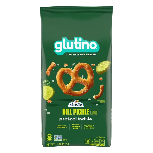 Gluten Free Vlasic Dill Pickle Flavored Pretzel Twists