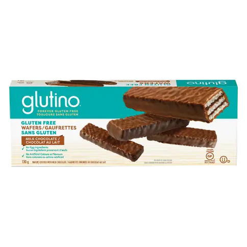 Gluten-Free Wafers Milk Chocolate 130 g