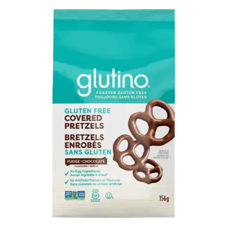 Gluten-Free Pretzels Fudge Covered 156 g