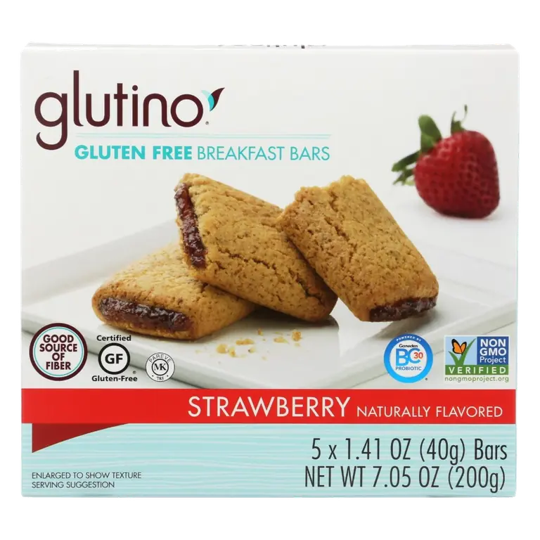 Strawberry Gluten Free Oven Baked Bars