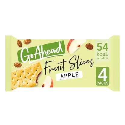 Apple Crispy Fruit Slices Snack Bars
