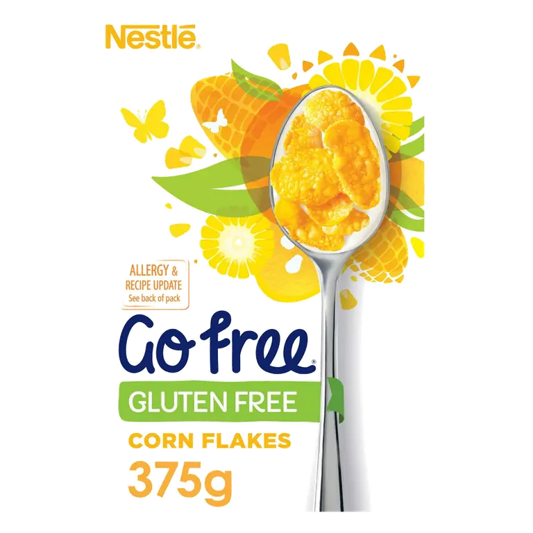 Nestle Go Free Gluten Free Cornflakes Cereal 375g