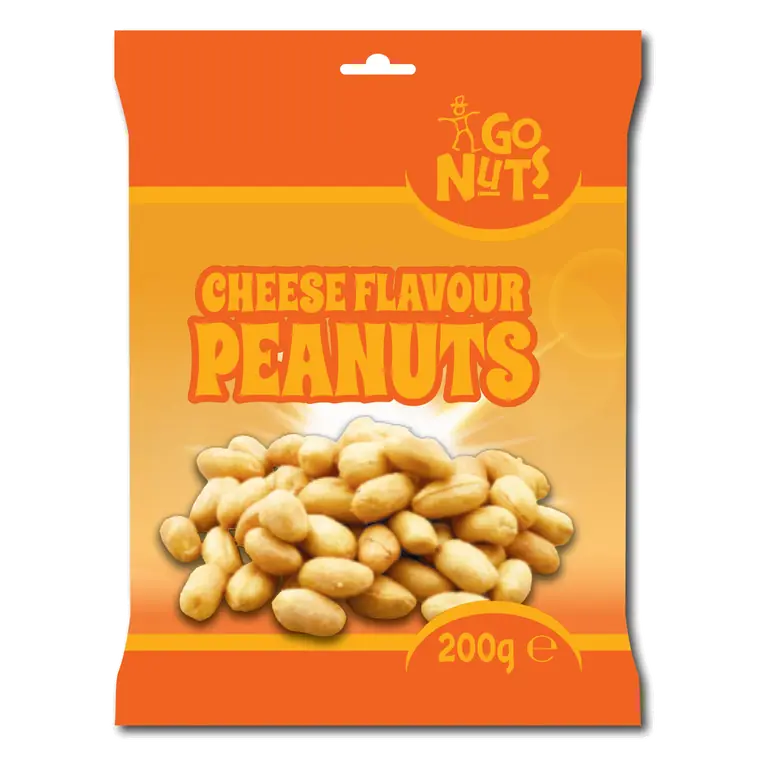 Go Nuts Cheese Flavour Peanuts 200g