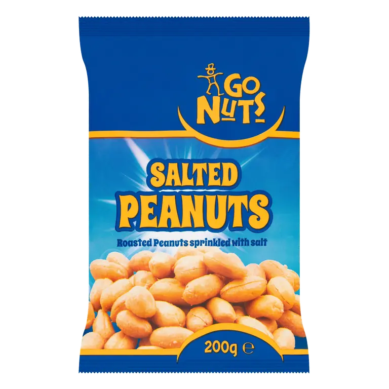Go Nuts Salted Peanuts 160g