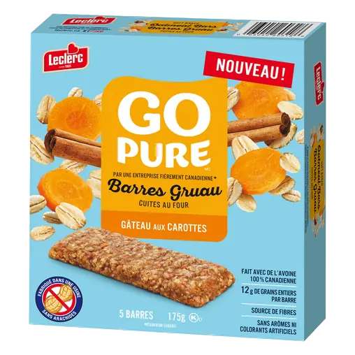 SoftBake Oatmeal Bars Carrot Cake 175 g