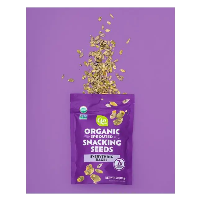 Go Raw Organic Everything Bagel Snacking Seeds, Gluten Free, Vegan, Protein Snack