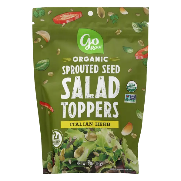 Organic Italian Herb Sprouted Seed Salad Toppers