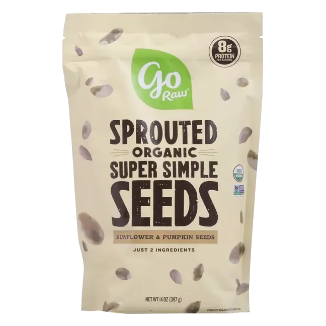 Organic Sprouted Super Simple Sunflower & Pumpkin Seeds