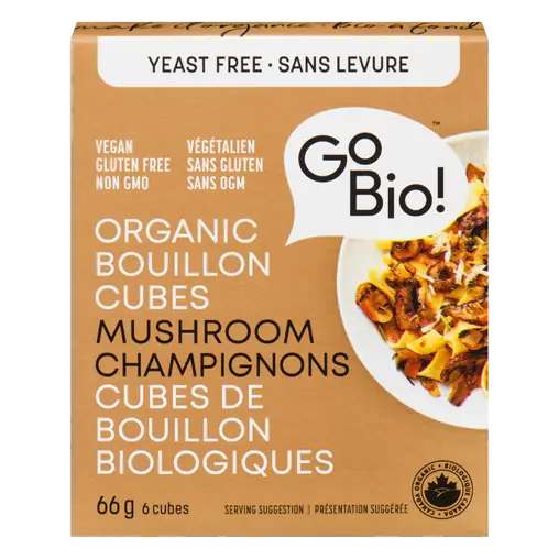 Organic Gluten-Free Bouillon Cubes Mushroom 66 g