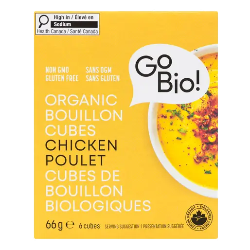 Organic Bouillon Cubes Chicken 66 g
