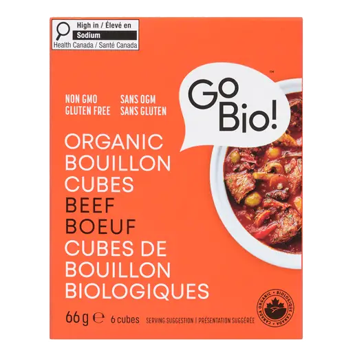 Organic Gluten-Free Bouillon Cubes Beef 66 g