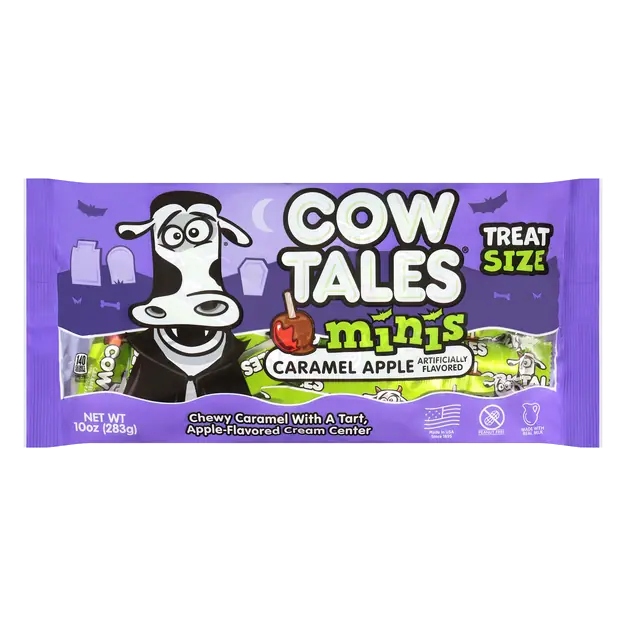 Cow Tales Minis Caramel Apple Candy Treat Size