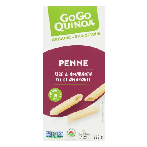 Gluten-Free Organic Penne Rice And Amaranth 227 g