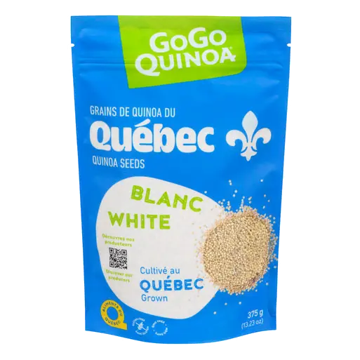 Quebec Grown Quinoa Seeds White 375 g