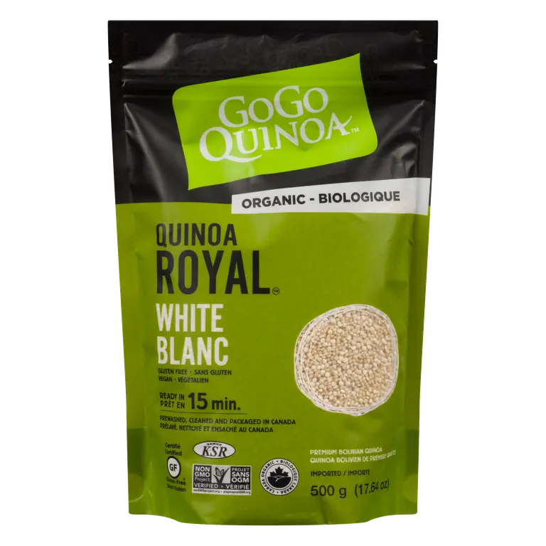 GoGo Quinoa Organic Royal White Quinoa 500 g