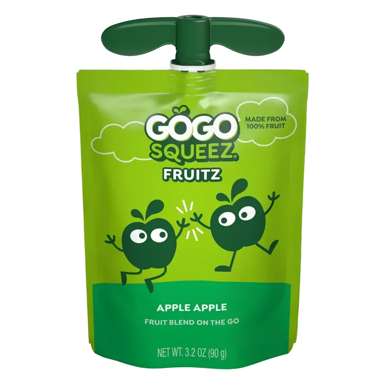 GoGo SqueeZ Applesauce On The Go Pouch, 3.2oz