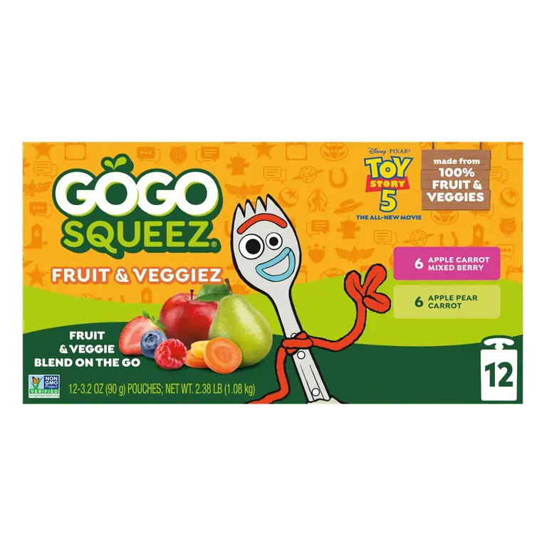 Boulder Berry and Zippin' Pear Fruit & Veggiez On the Go