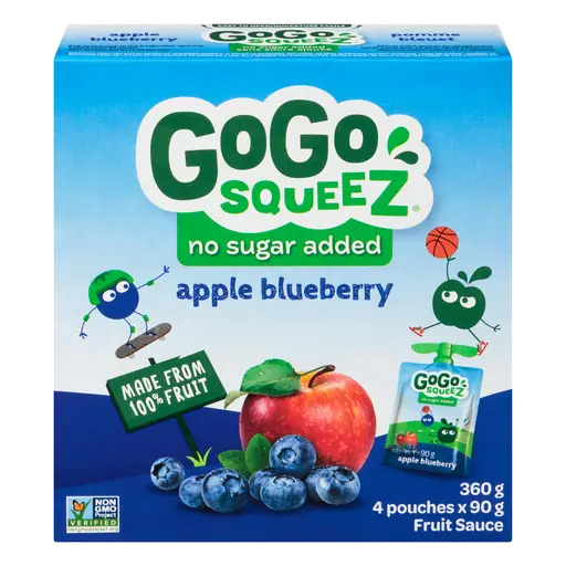Fruit Sauce Apple Blueberry 360 g