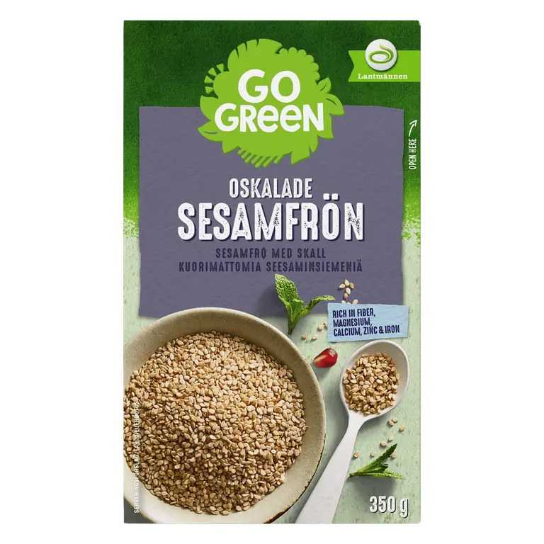 Oskalade Sesamfrön