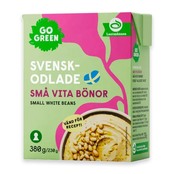 Vita Bönor Små Svenska