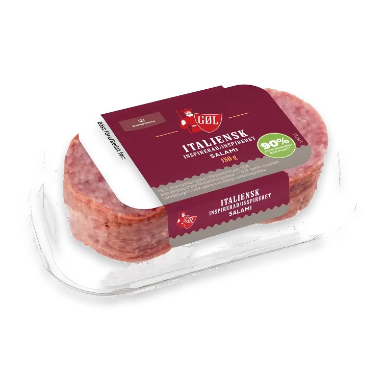 Salami Italiensk skivad 150g Göl Pölser