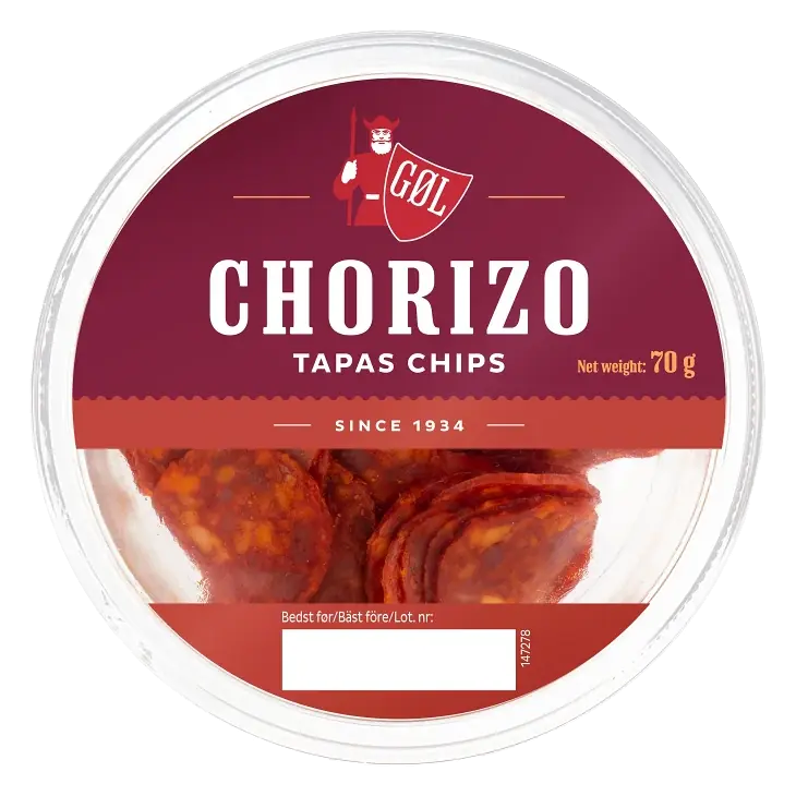 Tapas Chorizo Chips 70g
