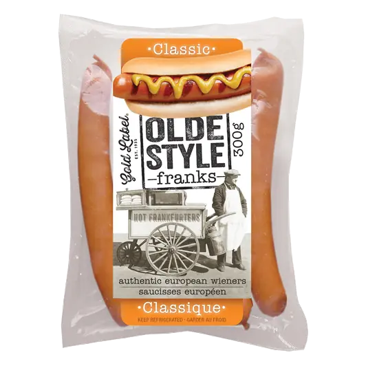Authentic European Classic Wieners 300 g