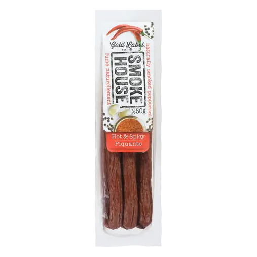 Naturally Smoked Pepperoni Hot & Spicy 250 g