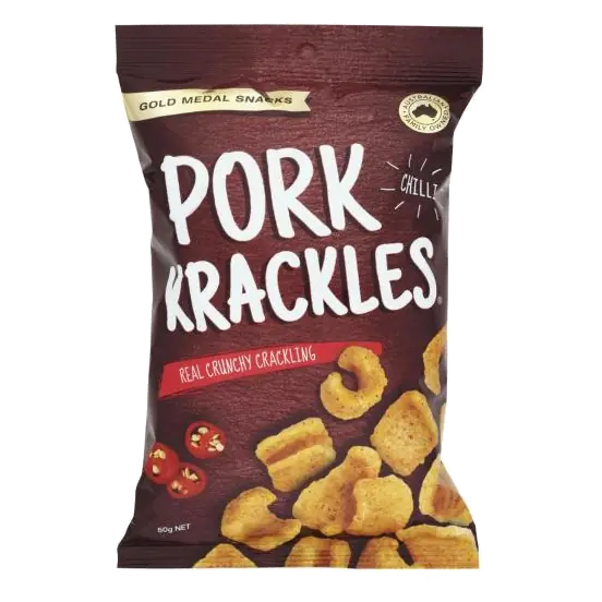 Pork Krackles Chilli