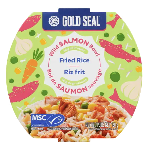 Wild Salmon Bowl Fried Rice 160 g