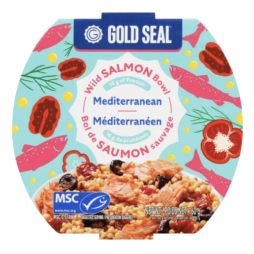 Wild Salmon Bowl Mediterranean 160 g