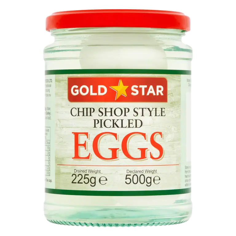 Gold Star Chip Shop Style Pickled Eggs 500g