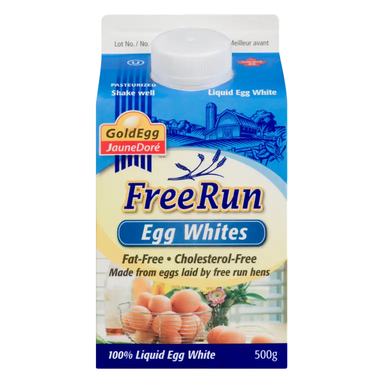 Gold Egg Fat-Free Egg Whites Free Run 500 g