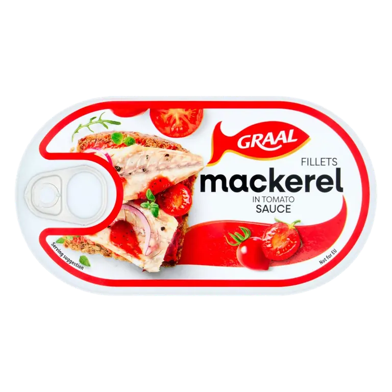 Mackerel Fillets in Tomato Sauce