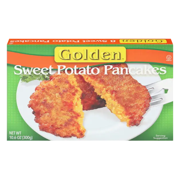 All Natural Sweet Potato Pancakes - 8 ct Frozen