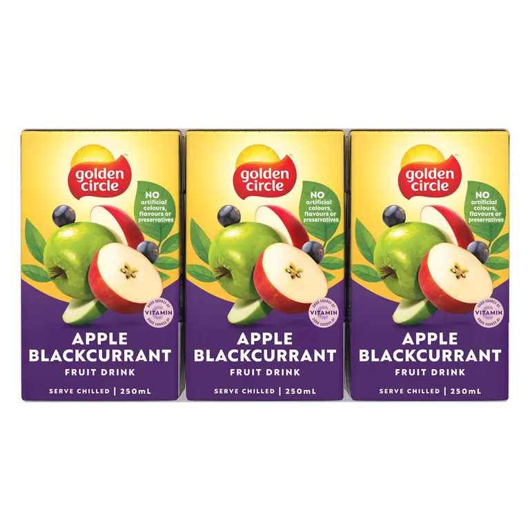 Apple Blackcurrant Fruit Drink Multipack Poppers