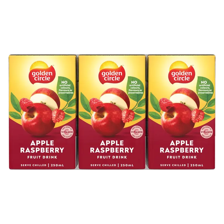 Apple Raspberry Fruit Drink Multipack Poppers